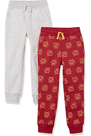 Amazon Jungen Fleece-Jogginghose, 2er-Pack, , 8 Jahre