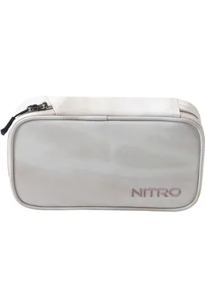 Nitro Pencil Case XL Inkl. Geo Dreieick & Stundenplan, Federmäppchen, Schlampermäppchen, Faulenzer Box, Federmappe, Stifte Etui
