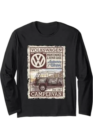 Volkswagen Wartungs- und Reparaturanleitung für Typ 2 T1 Wohnmobil Langarmshirt