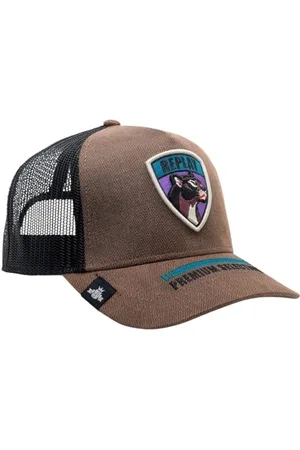 Replay Herren Cap mit Mesh, Braun (Bison 0215), OneSize