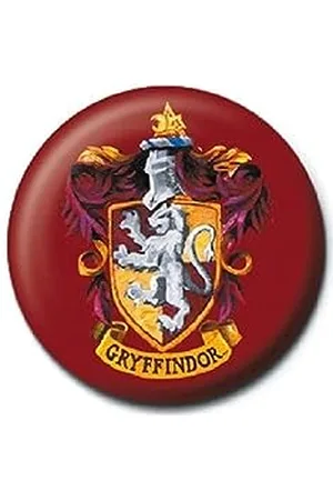 Harry Potter Rot Metall Pin, One Size