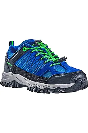 Black Crevice Kinder Trekkingschuhe, Wasserdicht, Low, blau/grün, 29