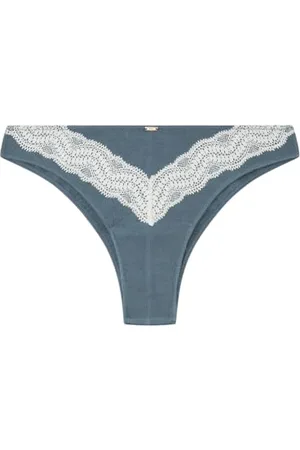 Women secret Damen Brazilian Höschen Baumwolle Und Spitze Dessous, XL