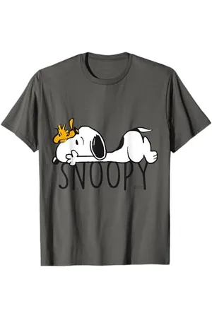 Peanuts Snoopy mit Woodstock T-Shirt