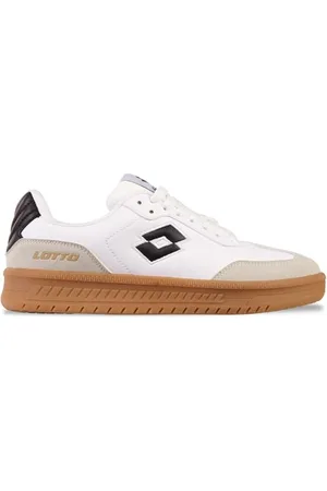 Lotto MAKERA Unisex Sneaker, White/Black, 39 EU