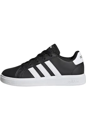 adidas Grand Court Lifestyle Tennis Lace-Up Shoes Tennisschuhe, Core Black/Cloud White/Core Black, 38 EU