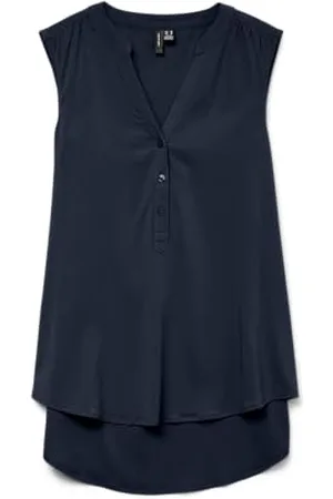 VERO MODA Vmbella Sl V-Neck Top WVN Ga Noos
