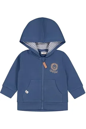 Salt & Pepper Male Baby Jungen Sweat Mit Löwen Stickmotiv Strickjacke, , 74 EU