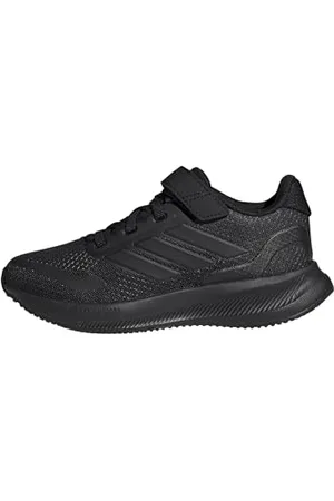 adidas RUNFALCON 5 Shoes Kids Laufschuhe, Core Black/Core Black/Core Black, 29 EU