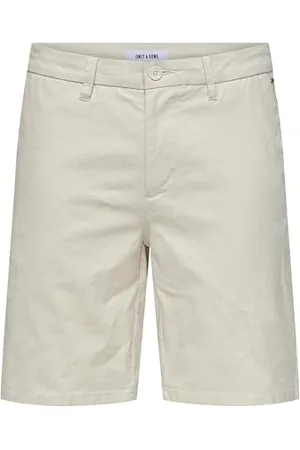Only & Sons Herren ONSMARK 0011 Cotton Linen Shorts NOOS Chinoshorts, , M