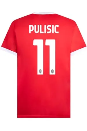 AC Milan Unisex Maglia Replica Stadio Saison 2024/2025 B0DBHTL5F4 Fußball Trikot, rot/schwarz, S