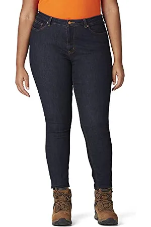 Dickies Damen Perfect Shape Denim Skinny Stretch Plus Size Jeans, , 54