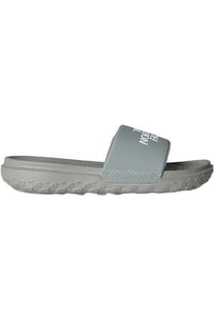 The North Face NF0A8A9070N M NEVER STOP CUSH SLIDE Herren CONCRETE/TNF WHITE EU 39