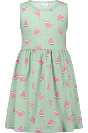 Salt & Pepper BY KIDS PARK Girls Jersey Dress Watermelon