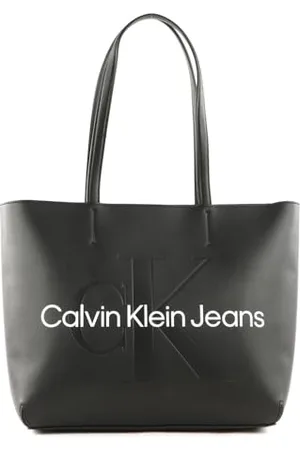 Calvin Klein Damen Tote Bag Tasche mit Reißverschluss, , Einheitsgröße