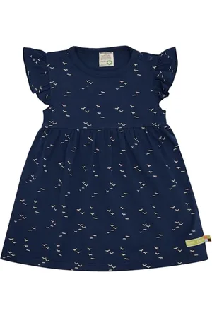 loud + proud Kleid Slub Jersey, Bedruckt, aus Bio Baumwolle, GOTS Zertifiziert