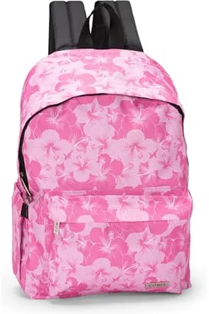 FRANCO COSIMO PANINI Unisex Kinder Zaino Americano Hibiscus Amerikanischer Rucksack Allover Hibiskus Comix