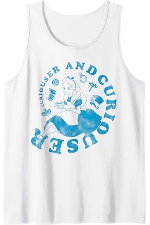 Disney Alice Im Wunderland Alice Neugieriger Und Neugieriger Tank Top