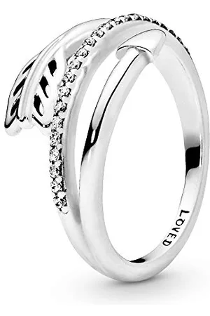 PANDORA Kreisförmiger Pfeil Ring aus Sterling- mit Cubic Zirkonia aus der Moments Kollektion, Größe: 52, 197830CZ-52
