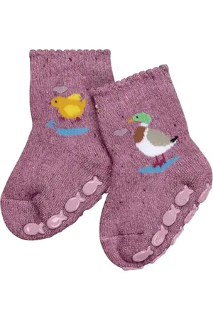 Falke Unisex Baby Stoppersocken Baby Duckling B Hp Baumwolle rutschhemmende Noppen 1 Paar, , 74-80
