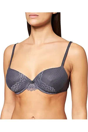 Triumph Damen Darling Spotlight WHP Halbschalen BH, Grau , 70B