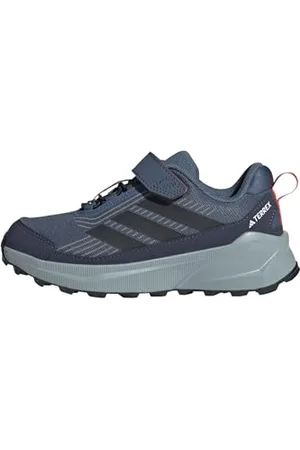 adidas Unisex Kinder Terrex Trailmaker 2 Hiking Shoes Kids Wanderschuhe, Wonder Steel/Core Black/Semi Impact Orange