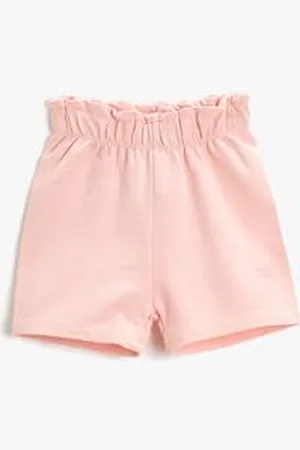 Koton Babygirl Basic Shorts Elastic Waistband Cotton