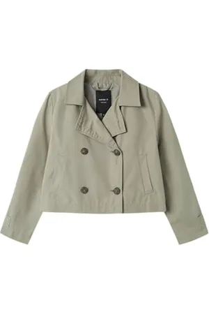 NAME IT Mädchen Nkfmadelin Trench Coat Short, , numeric_152