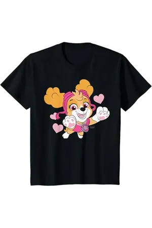 Paw Patrol Kinder - Skye Herzen T-Shirt