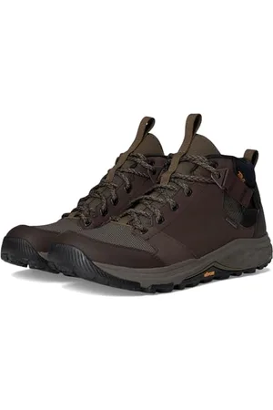 Teva Herren Grandview GTX Wanderstiefel, Schokoladenbraun, Dunkles Olivgrün, 43 EU
