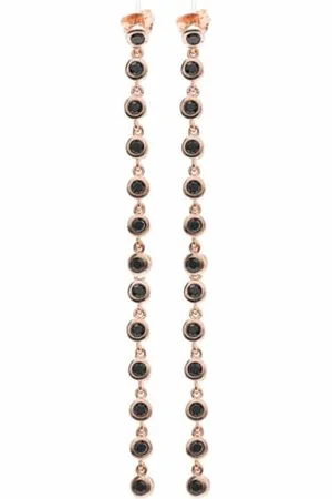 Sif Jakobs E1003-BK-RG Damen-Ohrringe, 10 cm, Estandar, Kunststoff, Kein Edelstein