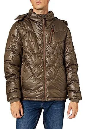 Camel Active Herren Jacke 430140/2R57, Braun (Bronze 25), 48