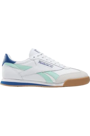 Reebok Unisex CAMPIO XT Sneaker, White/TWILIGHTBLUE/GLITCHAQUA, 45.5 EU