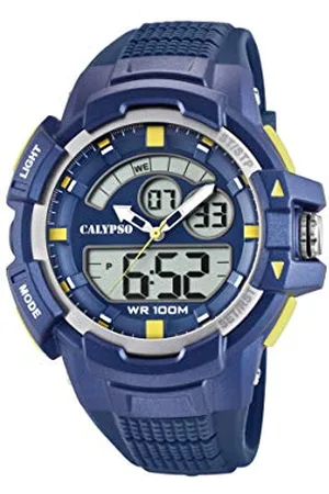 Calypso Unisex Erwachsene Analog-Digital Quarz Uhr mit Plastik Armband K5767/2