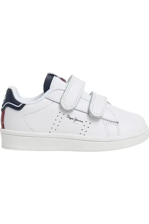 Pepe Jeans Player Air Bk Sneaker, White (White), 42 EU