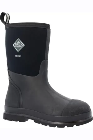 Muck Unisex-Erwachsene Chore Mid Gummistiefel, Black Black