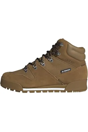 adidas Herren Terrex Snowpitch Cold.RDY Hiking Shoes Wanderschuhe, Bronze Strata/Semi Impact Orange, 45 1/3 EU
