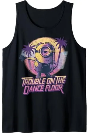 Minions Minions Tropical Dance Trouble Tank Top