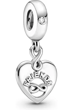 PANDORA People Freunde für Immer Herz Charm-Anhänger aus Sterling /Größe: 1,4cm