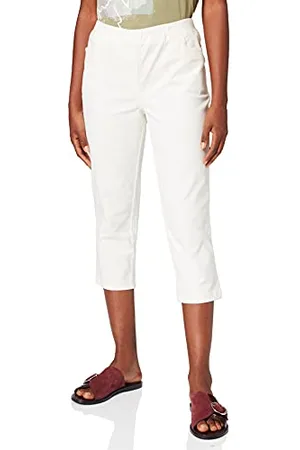 Damart Damen Gerade Hose Pantacourt enfilable, , W38 (Herstellergröße: 48)