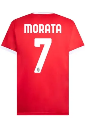 AC Milan Fußball Replik Stadion Trikot, Saison 2024/2025, Home Morata, M