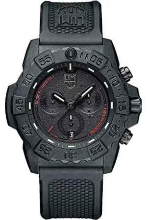 Luminox Herren Analog Chinesisches Quarzwerk Uhr mit Kautschuk Armband XS.3581.SIS