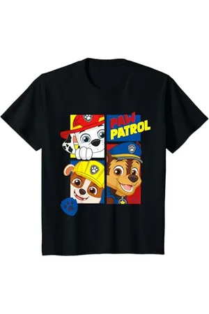 Paw Patrol Kinder - Chase Marshall Rubble T-Shirt