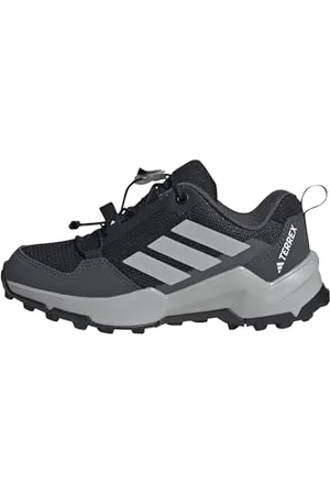 adidas Terrex AX4S Speed Lacing Hiking Shoes Kids Wanderschuhe, core Black/Grey Two/Grey six, 21 EU