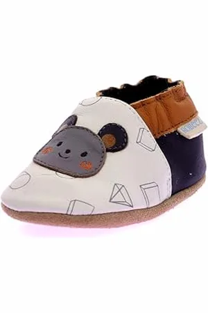 Robeez Jungen Geometrischer Stil Hausschuhe, , 17/18 EU