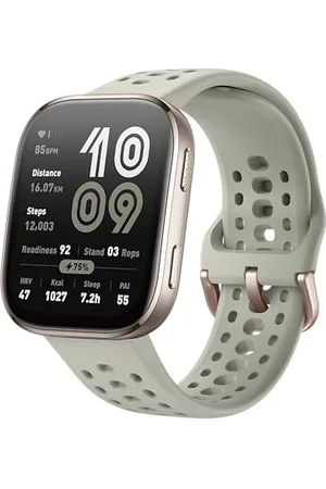 AMAZFIT Bip 6 Smart Watch 46mm, 14 Tage Akku, 1.97“ AMOLED, GPS & kostenloses Kartenmaterial, AI, Bluetooth Anruf Textfunktion, Gesundheits, Fitness Schlaf-Tracker, 140+ Trainingsmodi, 5 ATM