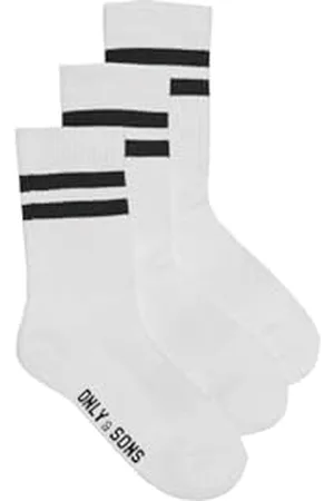 Only & Sons Herren ONSRODY 3-Pack Tennis NOOS Socken, , 43-46 (3er Pack)