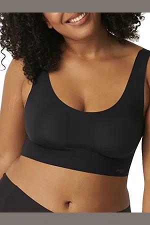Sloggi Damen ZERO Feel Top EX, BLACK, XS