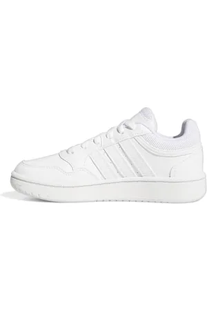 adidas Hoops Shoes Schuhe, Cloud White/Cloud White/Cloud White, 33 EU