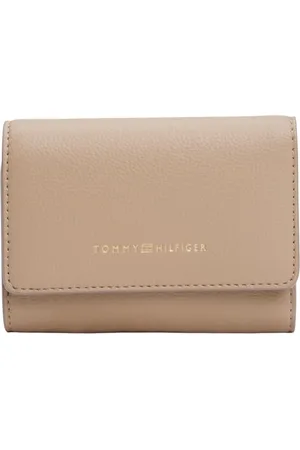 Tommy Hilfiger Damen Geldbörse Logotape Trifold Klein, , Einheitsgröße